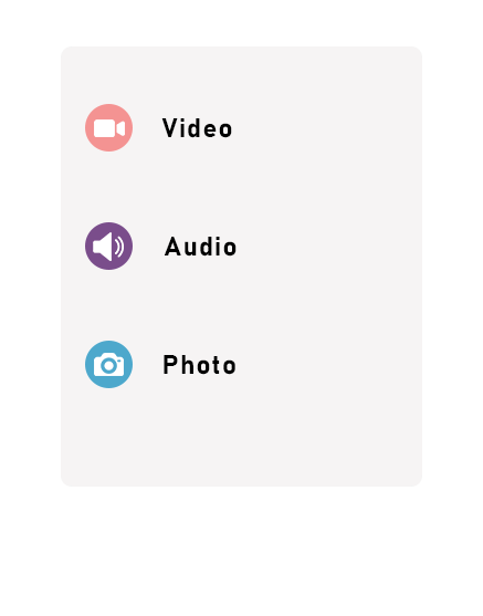 supported media types